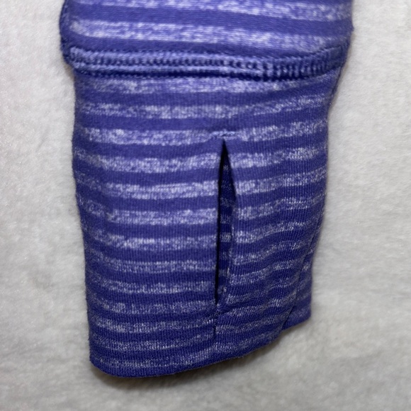 Lululemon Athletica Purple Striped Pullover - Picture 10 of 11